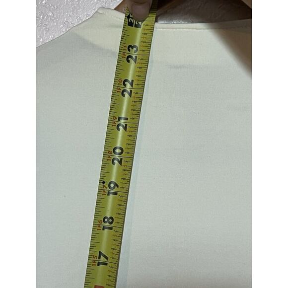 Anne Fontaine Ivory Activewear Ruched Long Sleeved Jacket Size 3 Small Paris - Picture 8 of 8